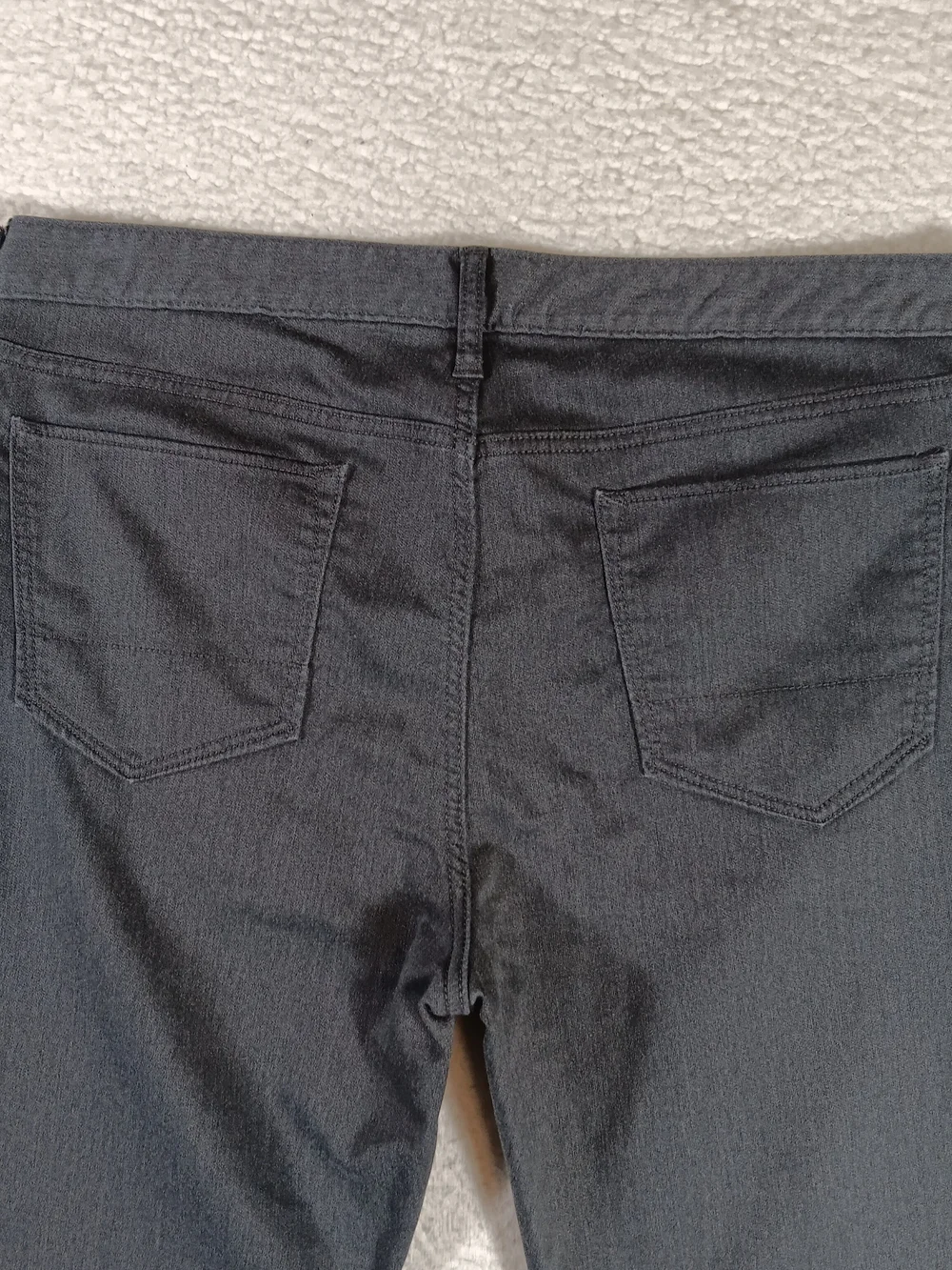 Banana Republic Jeans Mens 36x32 Gray Travel Jean Slim Straight Stretch